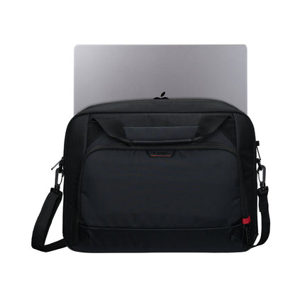 Targus EcoSmart 40.6 cm (16") Briefcase Black, Red Laptop Bag