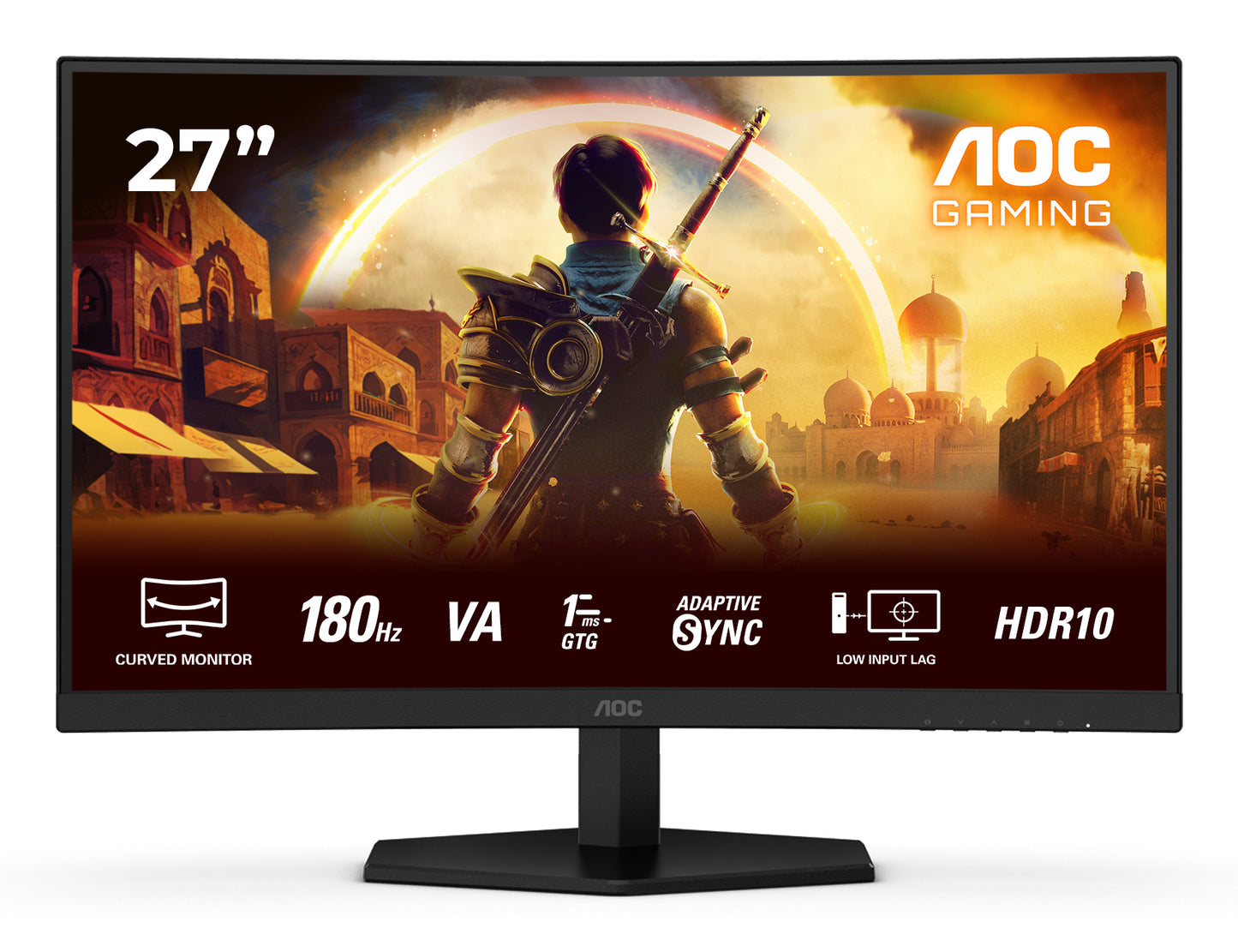 AOC G4 C27G42E 27" Full HD VA 180Hz Curved Monitor
