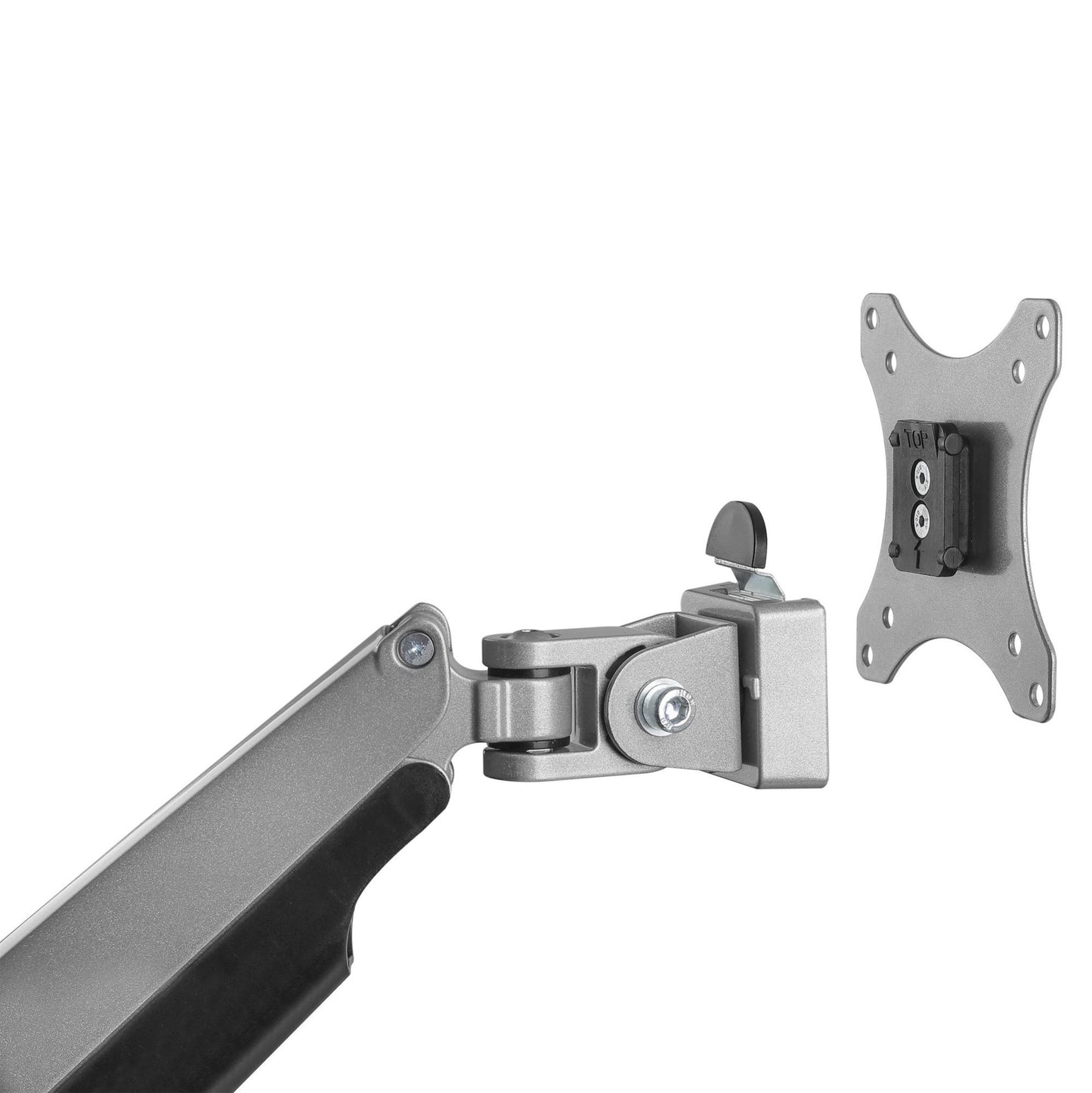 StarTech.com Desk Mount Monitor Arm - Heavy Duty Ergonomic VESA Monitor Arm - Single