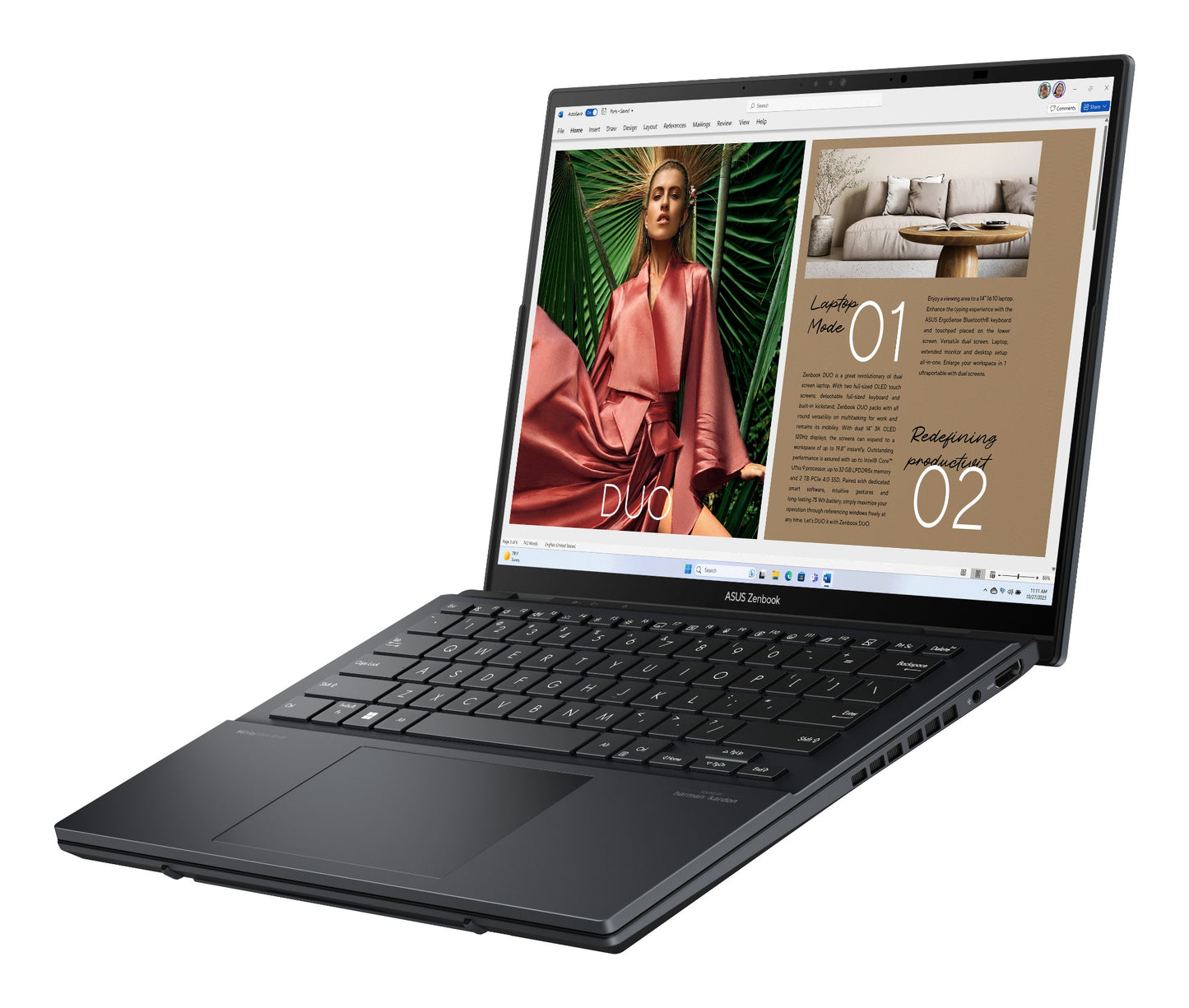 ASUS Zenbook Duo UX8406CA-QL289W 14" Core Ultra 9 285H 32GB 2TB SSD Laptop