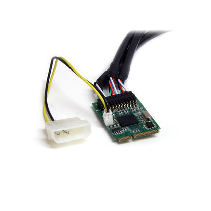 StarTech.com 3 Port 2b 1a 1394 Mini PCI Express FireWire Card Adapter Hub