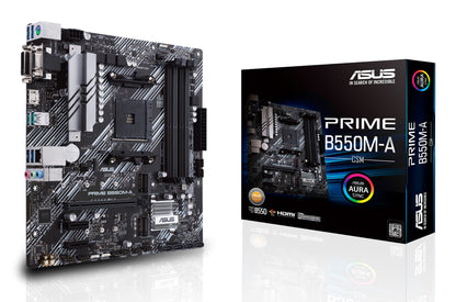 ASUS Prime B550M-A/CSM AMD B550 Socket AM4 micro ATX Motherboard