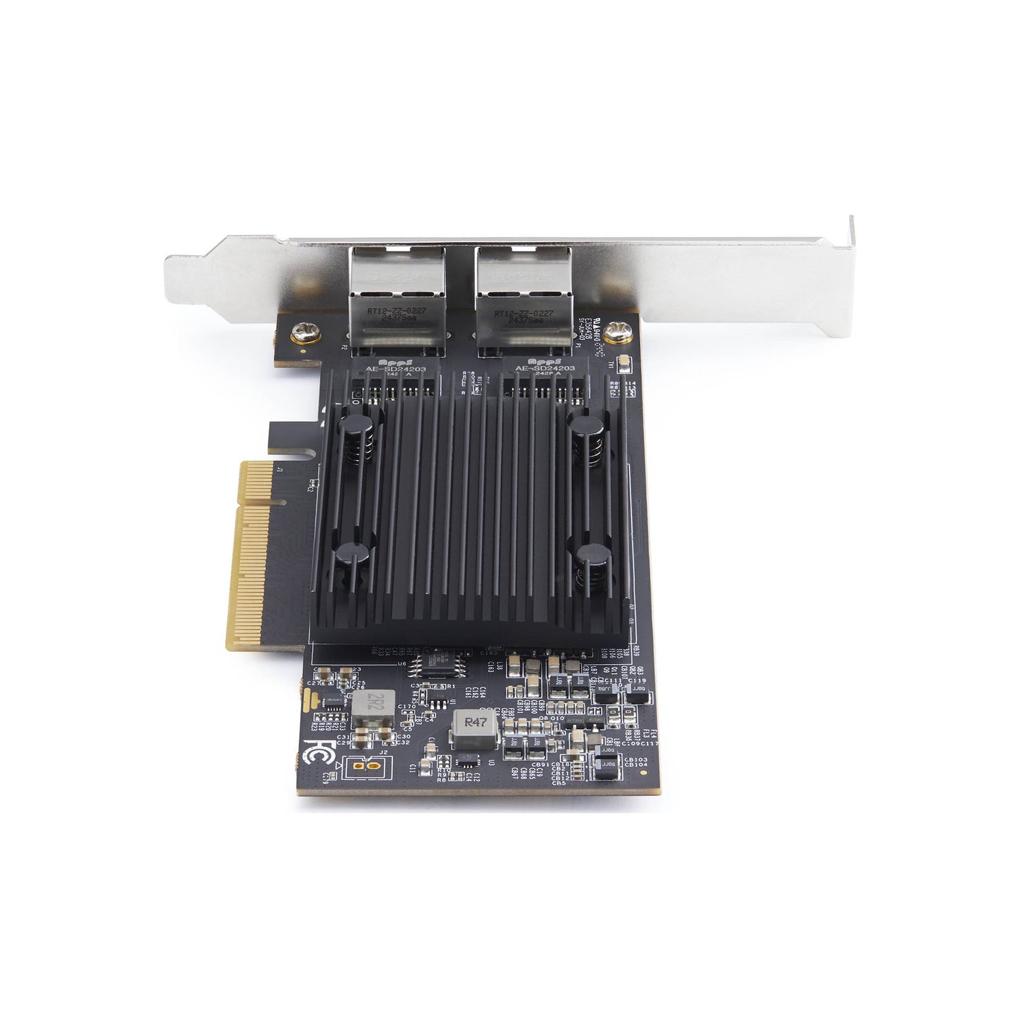 StarTech.com 2-Port PCIe 10Gb Ethernet Network Card, 10GbE Network Interface Card Network Adapter