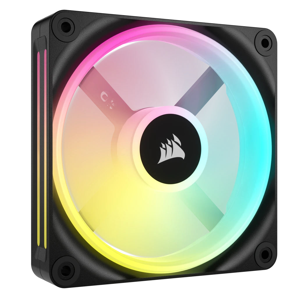 Corsair CUE LINK QX120 RGB Computer case Fan 12 cm Black, White 1 pc(s) Cooling