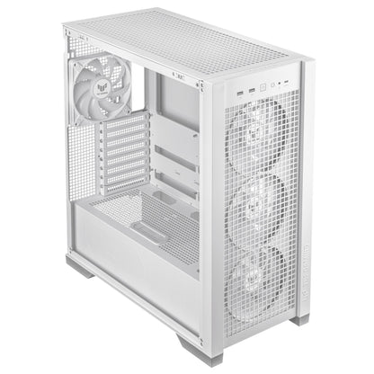 ASUS TUF Gaming GT302 ARGB Midi Tower White PC Case