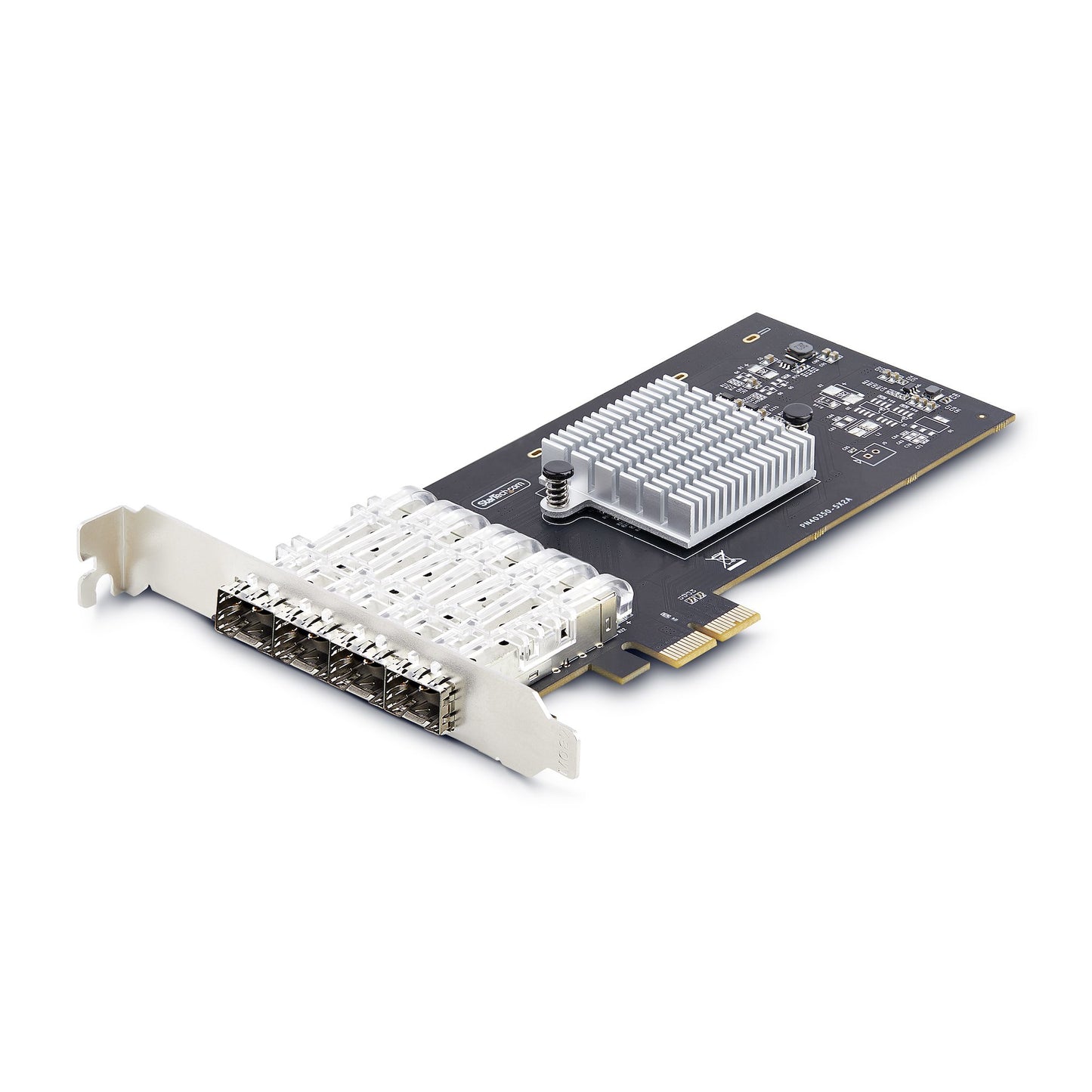 StarTech.com 4-Port GbE SFP Network Card, PCIe 2.0 x2 (x4, x8, x16 Compatible) Network Adapter