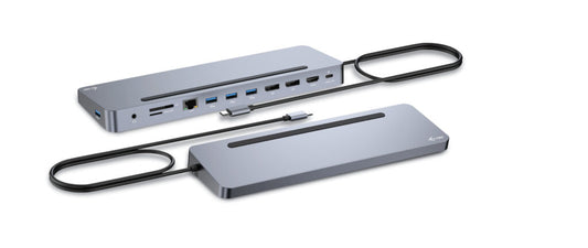 i-tec Metal Ergonomic 3x USB-C Docking Station 100W (T2PDPRO)