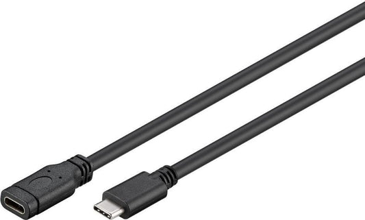 Microconnect USB3.1CC2EX USB cable USB 3.2 Gen 1 (3.1 Gen 1) 2 m USB C Black