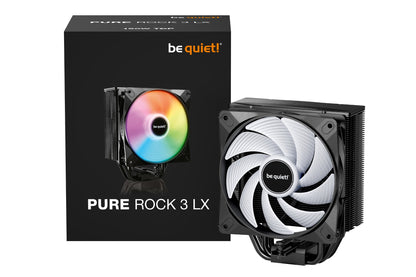 be quiet! Pure Rock 3 LX Processor Air cooler 12 cm Black 1 pc(s) Cooling