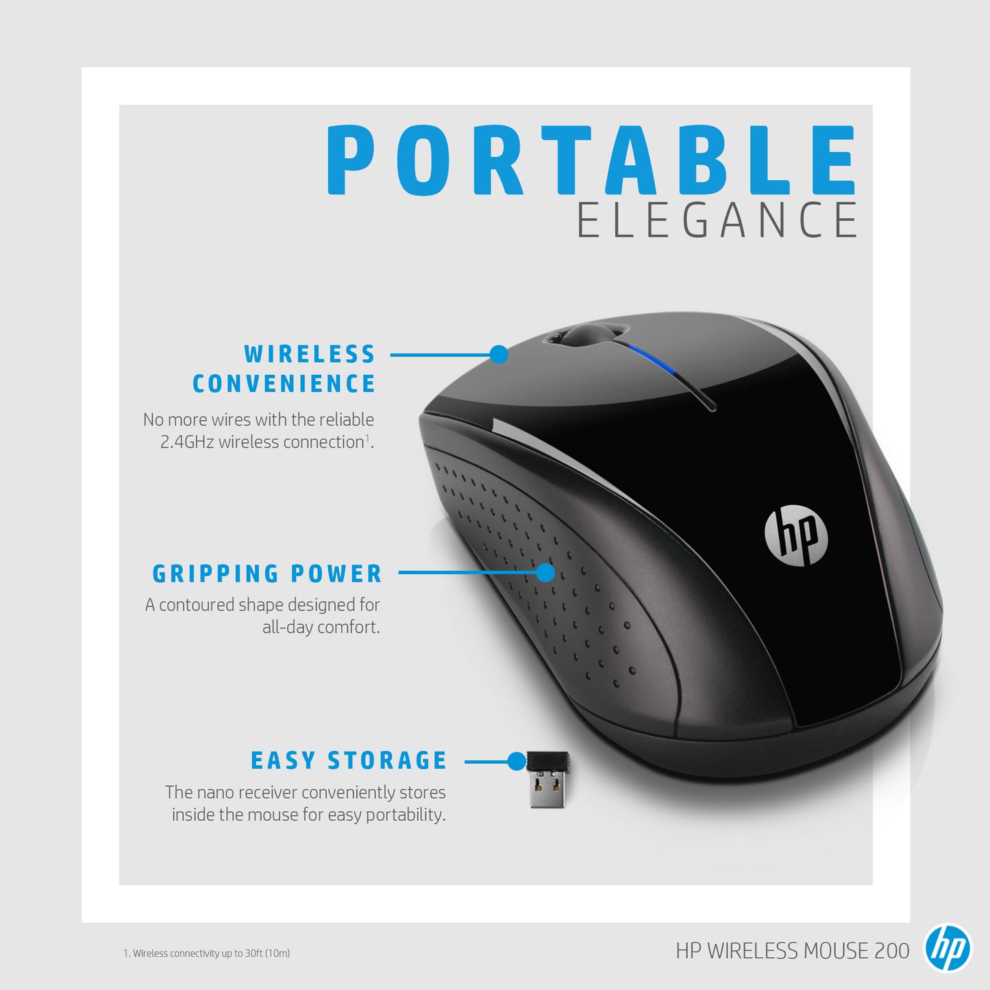 HP 220 Wireless Mouse (3FV66AA)