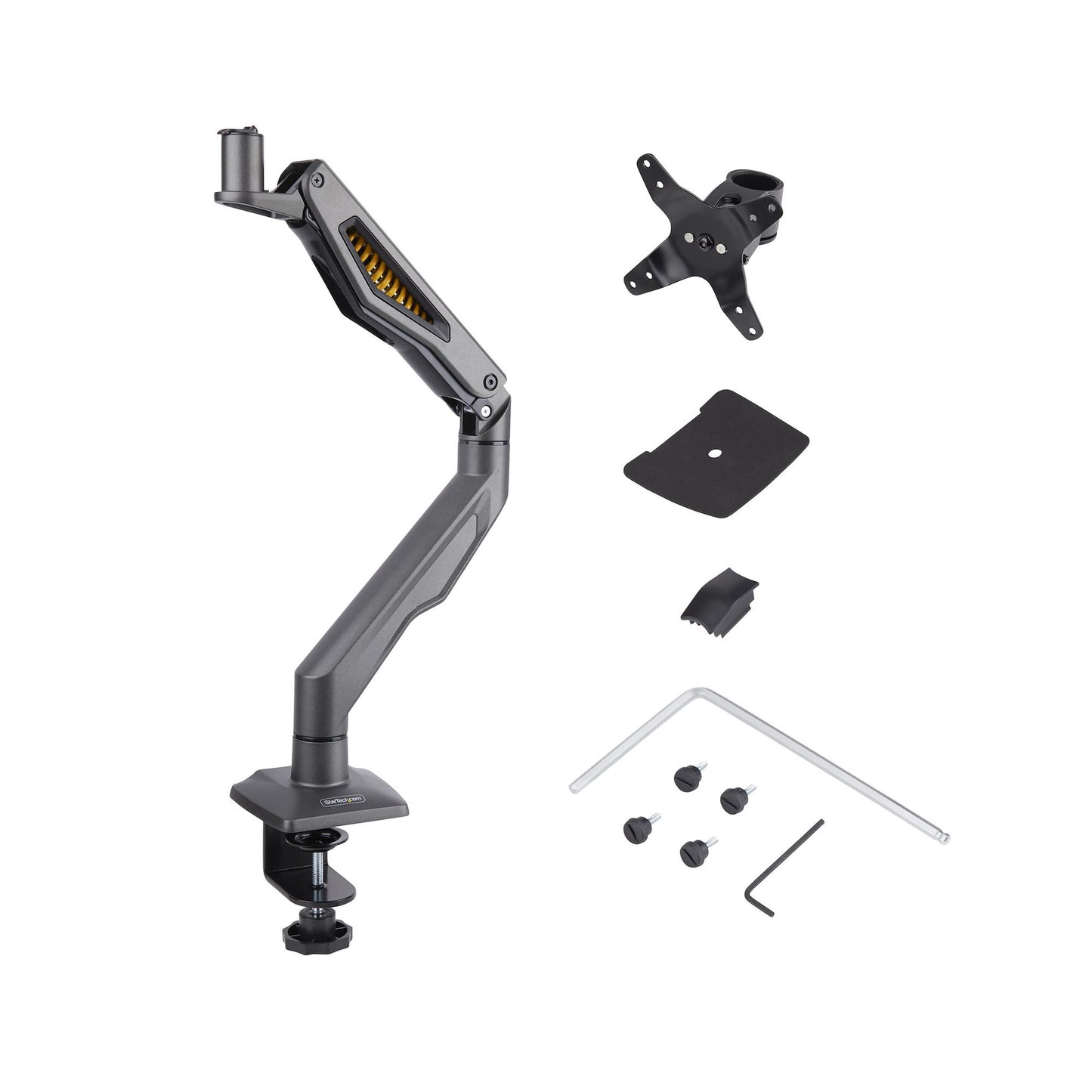StarTech.com Desk Mount Monitor Arm, Up To 32" Display, Max 22lb/10kg, VESA