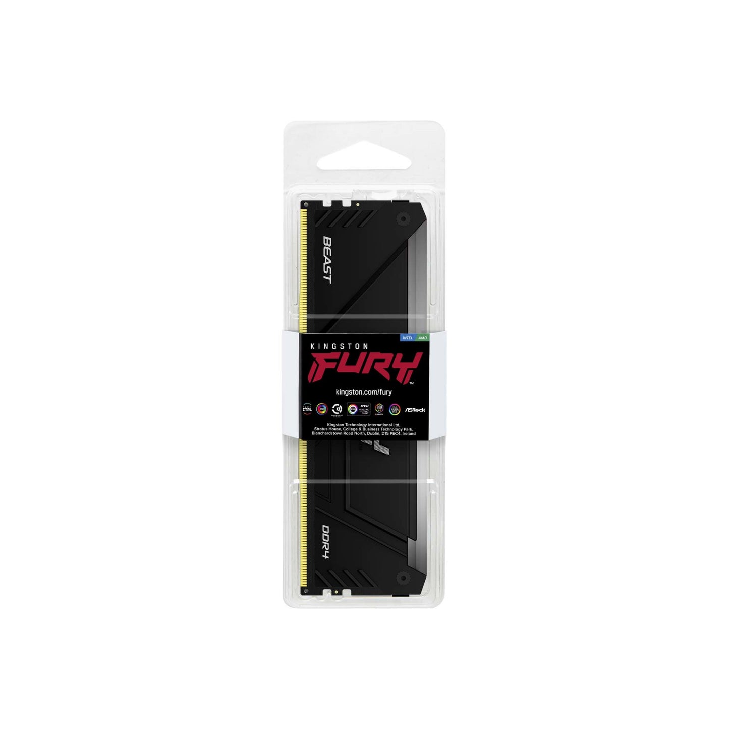 Kingston Technology FURY Beast 16GB DDR4 3600MT/s CL18 Desktop RAM ()