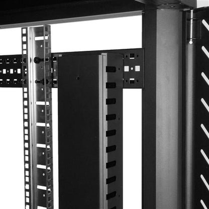 StarTech.com Vertical Cable Organizer with Finger Ducts - 20U - 3 ft. Rack