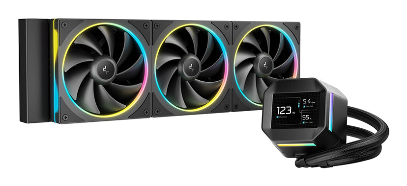 DeepCool LM360 Processor Liquid cooling kit 12 cm Black 1 pc(s)
