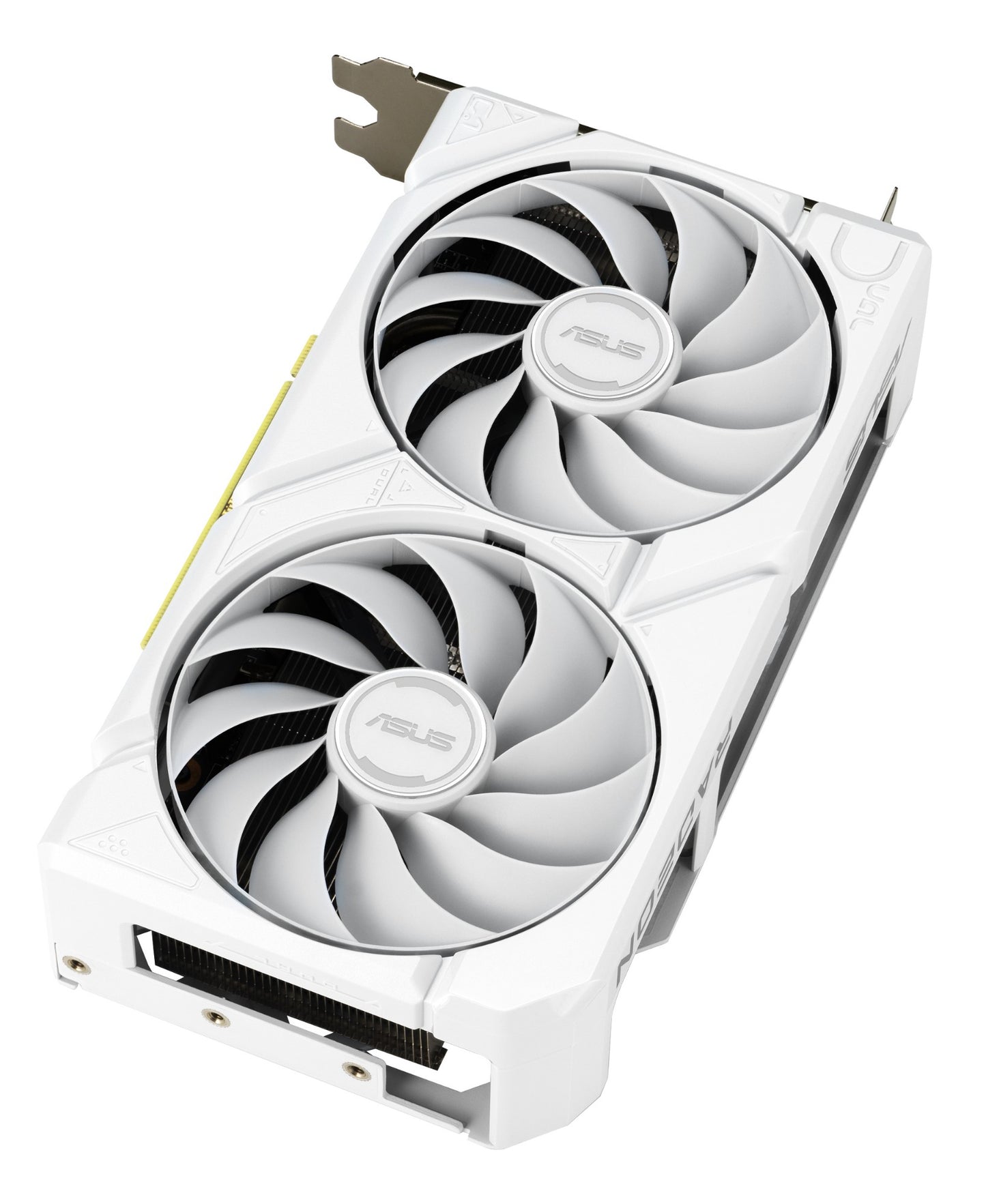 ASUS Dual Radeon RX 9060 XT 16GB GDDR6 Graphics Card (White)