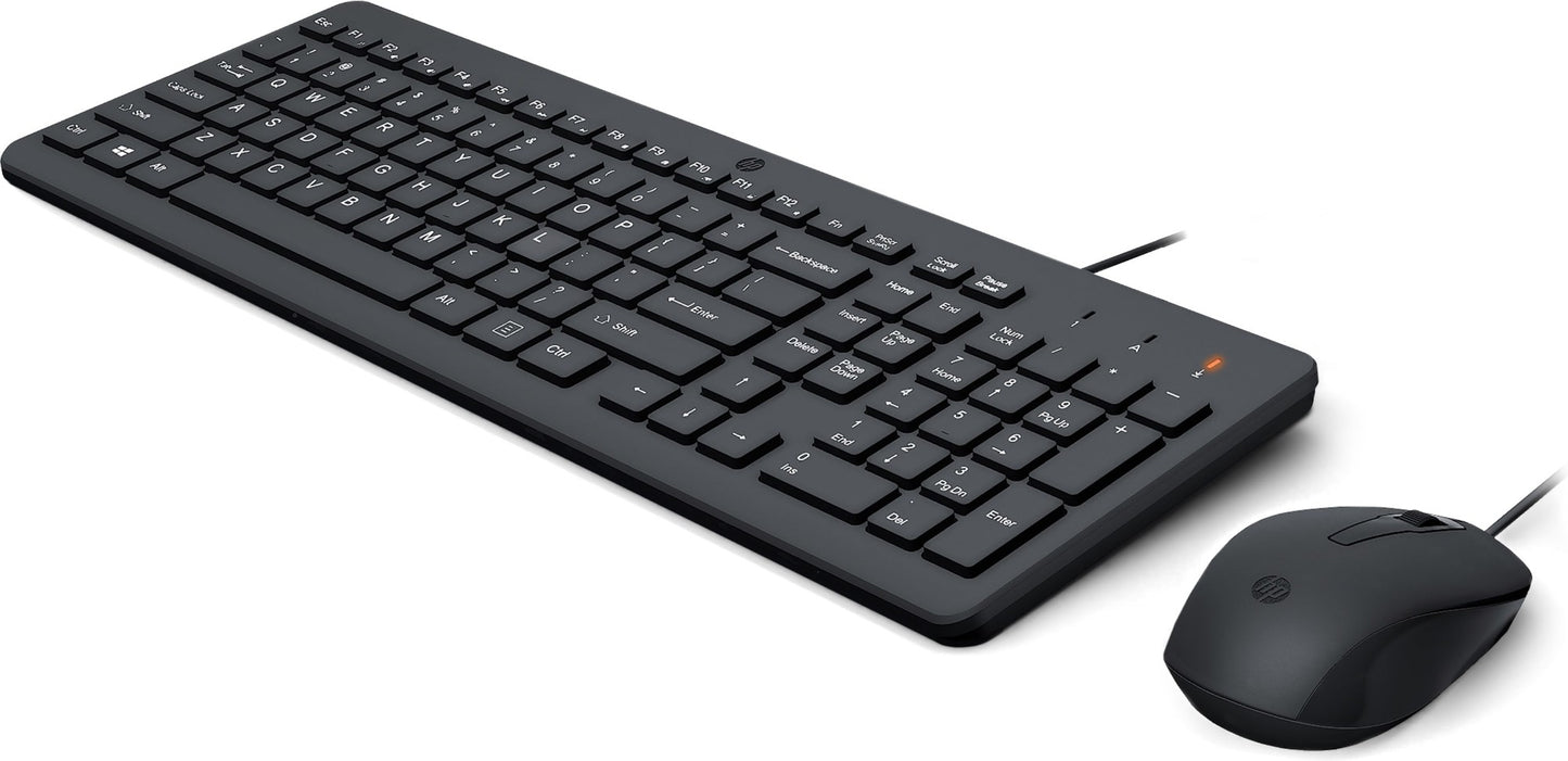 HP 150 MOUSE/KB FR Wired Keyboard & Mouse Combo