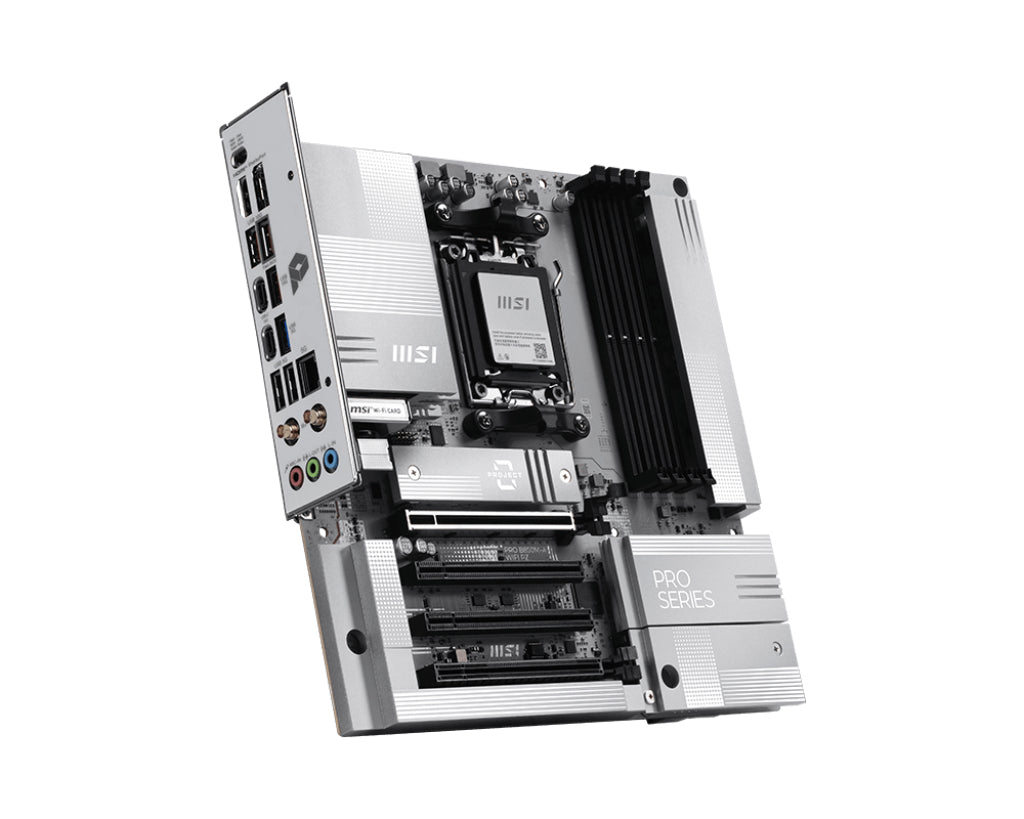 MSI AM5 PRO B850M-A WIFI PZ M-ATX AMD B850 Socket AM5 micro ATX Motherboard