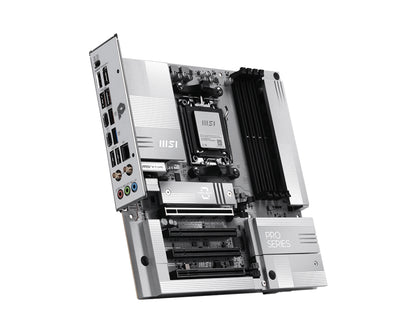 MSI AM5 PRO B850M-A WIFI PZ M-ATX AMD B850 Socket AM5 micro ATX Motherboard