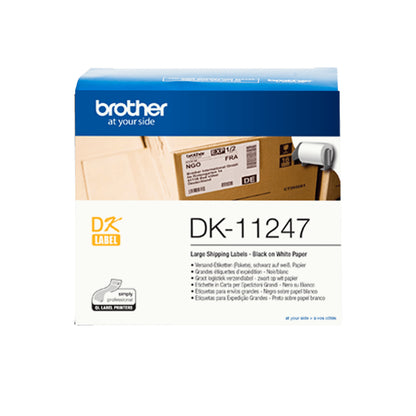 Brother DK-11247 DirectLabel Etikettes white 103mm x 164 mm 180 pcs for Brother QL Labels