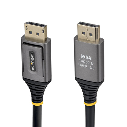 StarTech.com 2m DisplayPort 2.1 Cable, VESA Certified DP54 DisplayPort Cable