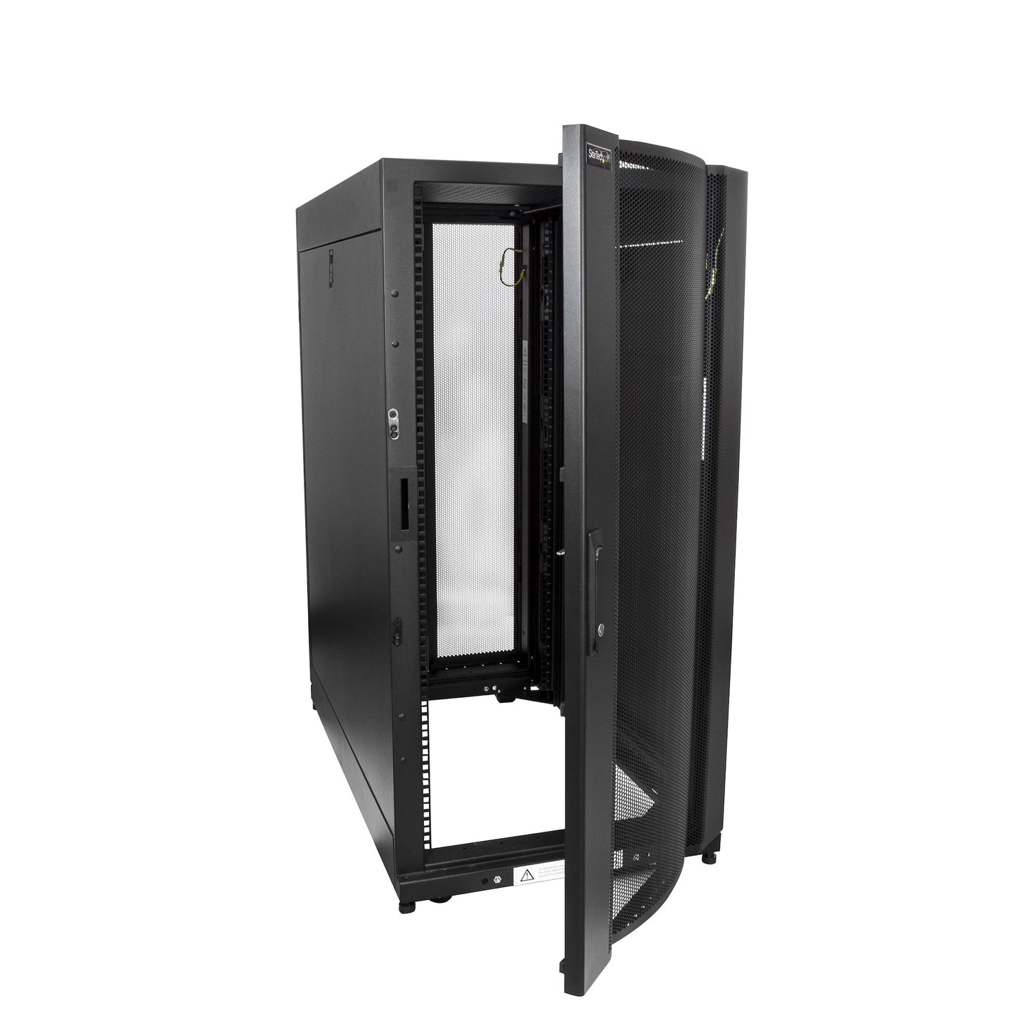 StarTech.com 25U Enterprise-Grade Server Rack Cabinet Kit, 19in Enclosed 4-Post Rack