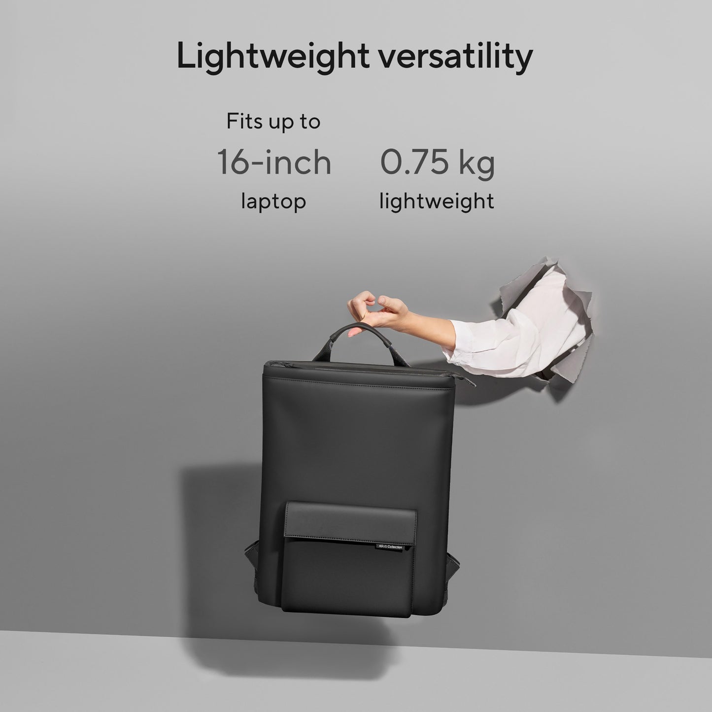 ASUS Vigour Backpack 40.6 cm (16") Black Laptop Bag