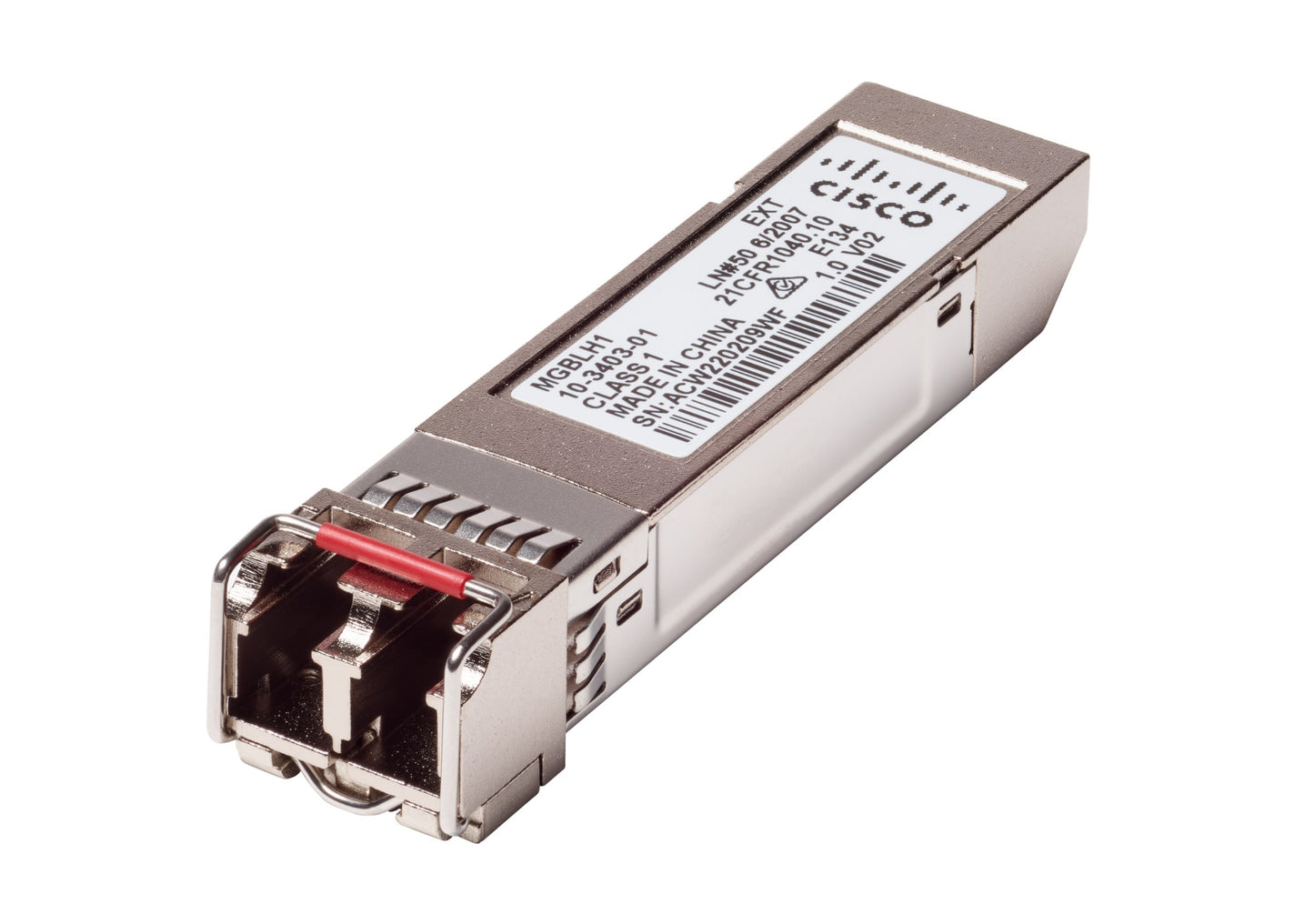 Cisco MGBLH1 SFP Transceiver | Gigabit Ethernet (GbE) 1000BASE-LH Mini-GBIC (MGBLH1) Networking