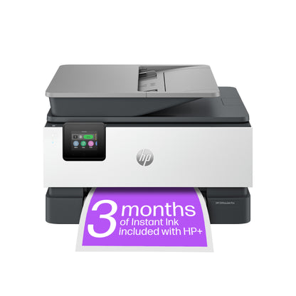 HP OfficeJet Pro 9120e Wireless All-in-One Color Printer, Instant Ink; Two-sided