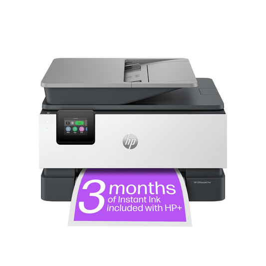 HP OfficeJet Pro 9120e Wireless All-in-One Color Printer, Instant Ink; Two-sided