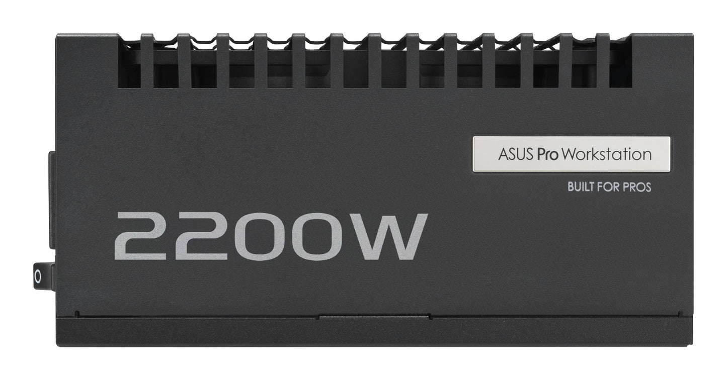 ASUS Pro WS 2200W Platinum power supply unit 20+4 pin ATX ATX Black