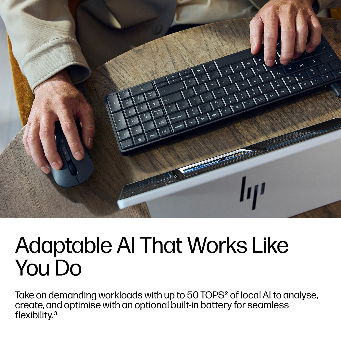 HP EliteBoard G1a Next Gen AI PRO 340 24GB Desktop PC