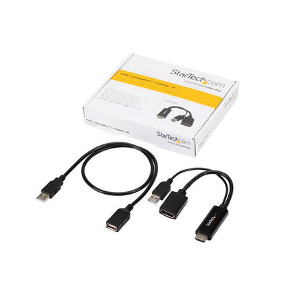 StarTech.com HDMI to DisplayPort Adapter - 4K 30Hz Cable