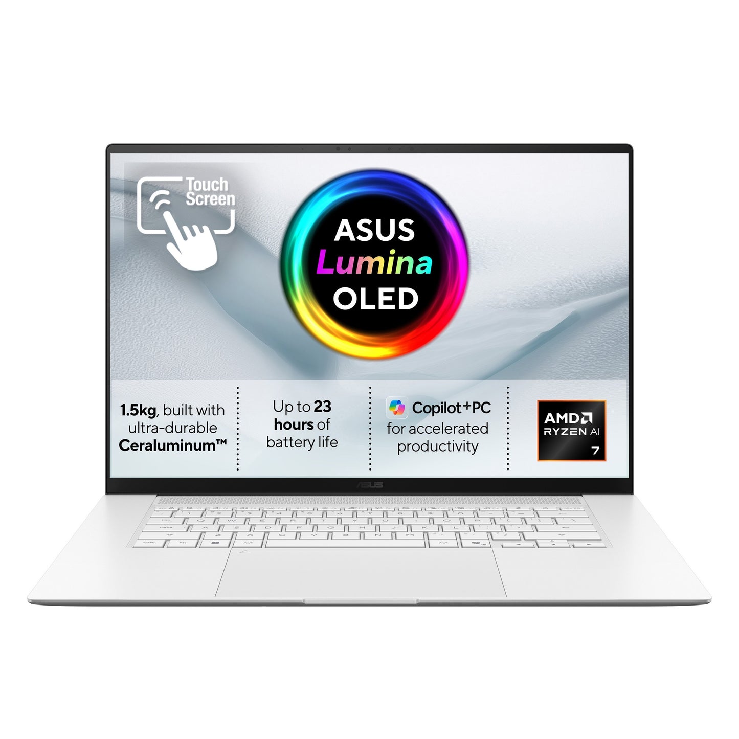 ASUS Zenbook S16 UM5606GA-SR040W Copilot+ PC 16" Ryzen AI 7 445 32GB 1TB SSD Laptop