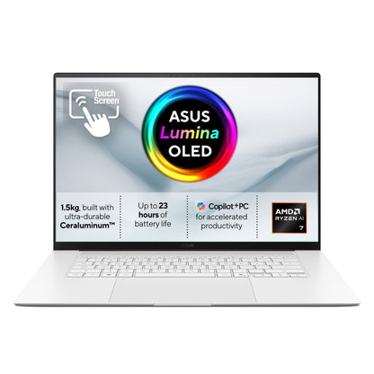 ASUS Zenbook S16 UM5606GA-SR040W Copilot+ PC 16" Ryzen AI 7 445 32GB 1TB SSD Laptop
