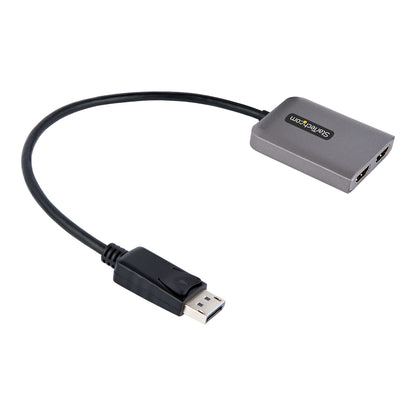 StarTech.com DP to Dual HDMI MST HUB - Dual HDMI 4K 60Hz - DisplayPort Multi Monitor Cable