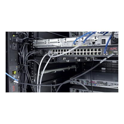 APC NetShelter Cable Management, Vertical Cable Manager, Cable Rings, Set of 8 Rack