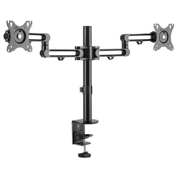 StarTech.com Desk Mount Dual Monitor Arm - Desk Clamp VESA Compatible Monitor Mount
