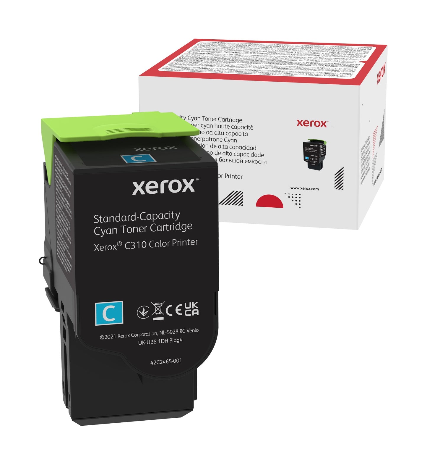 Xerox 006R04357 Cyan Toner Cartridge (2K pages, Xerox C 310)