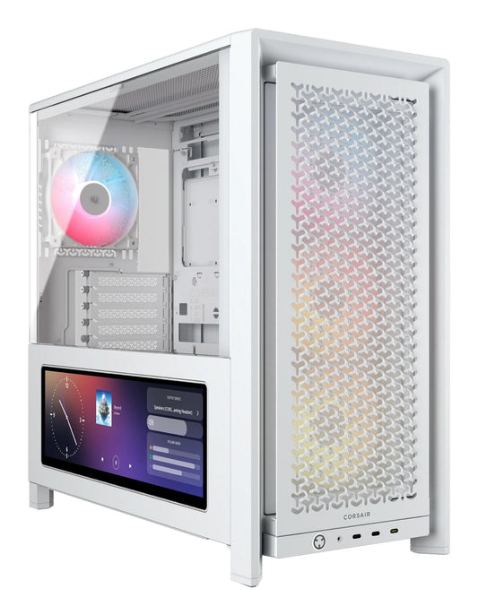 Corsair FRAME 4000D LCD RS ARGB Midi Tower White PC Case