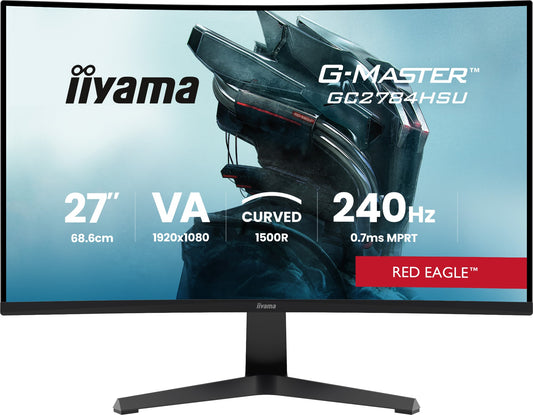 iiyama G-MASTER GC2784HSU-B1 27" Full HD VA 240Hz Curved Monitor