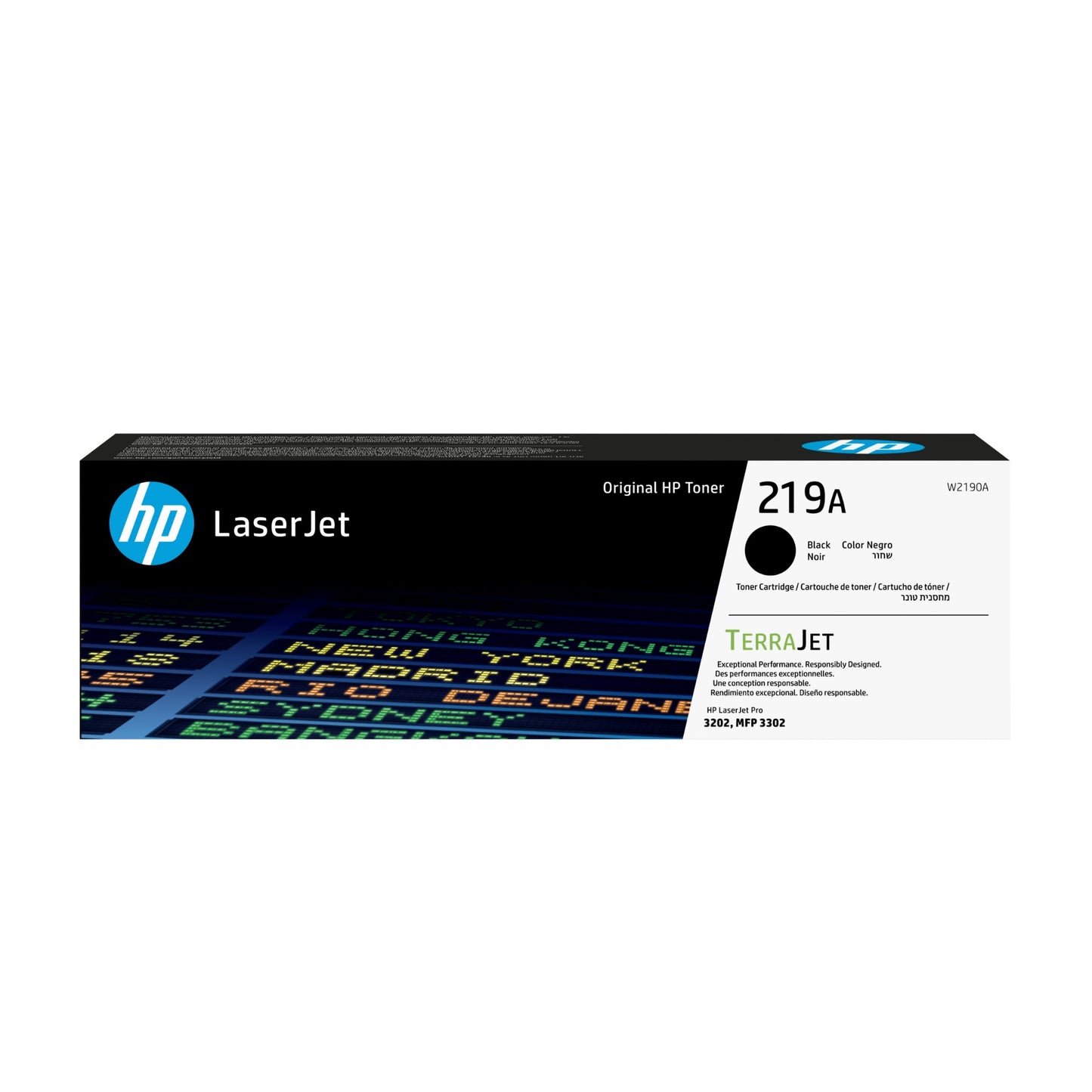 HP W2190A/219A Black Toner Cartridge (1.3K pages)