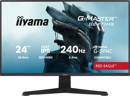 iiyama G-MASTER G2471HS-B1 23.8" Full HD IPS 240Hz Monitor