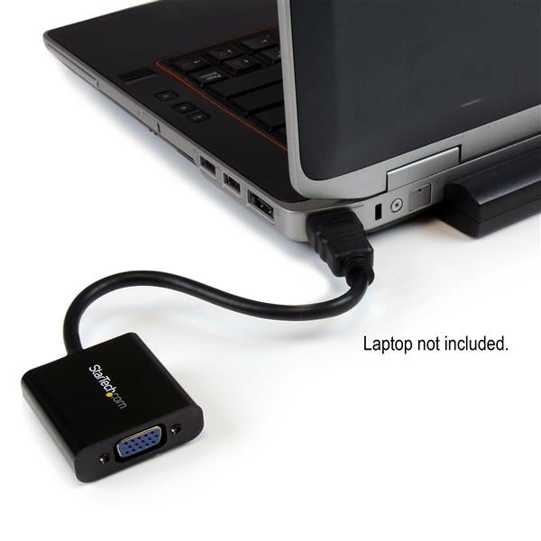 StarTech.com HDMI to VGA Adapter Converter for Desktop PC / Laptop / Ultrabook Cable