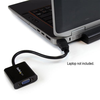 StarTech.com HDMI to VGA Adapter Converter for Desktop PC / Laptop / Ultrabook Cable