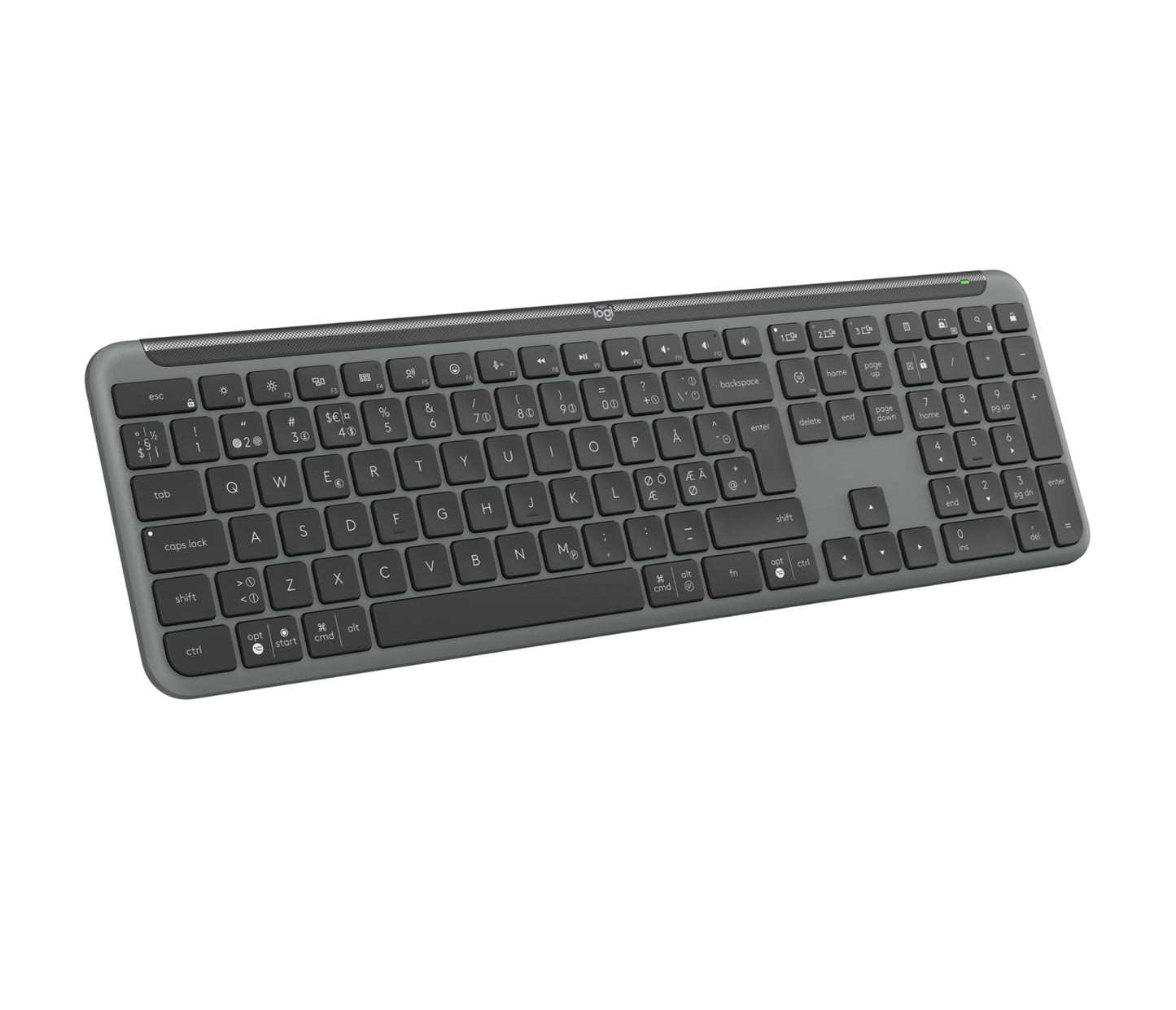 Logitech 920-012459 Nordic Graphite Wireless Keyboard