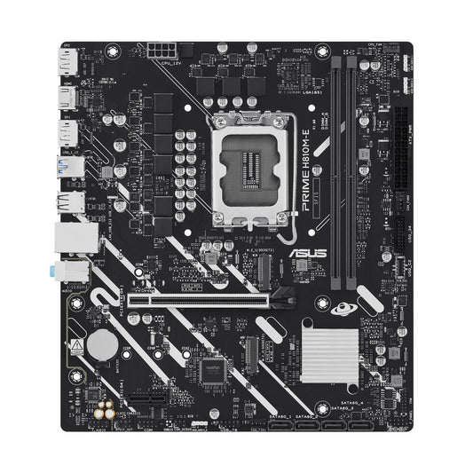 ASUS PRIME H810M-E-CSM Intel H810 LGA 1851 (Socket V1) micro ATX Motherboard