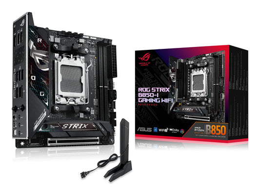ASUS ROG STRIX B850-I GAMING WIFI AMD B850 Socket AM5 mini ITX Motherboard