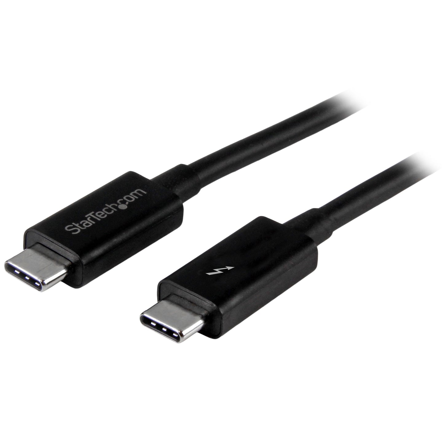 StarTech.com 3.3ft (1m) Thunderbolt 3 Cable, 20Gbps, 100W PD, 4K, Thunderbolt