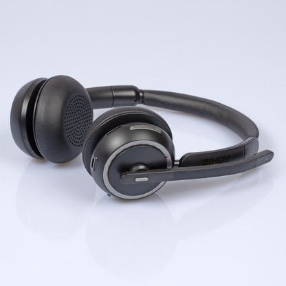 Lindy L118 Wireless Noise Cancelling Headset & Charging Base