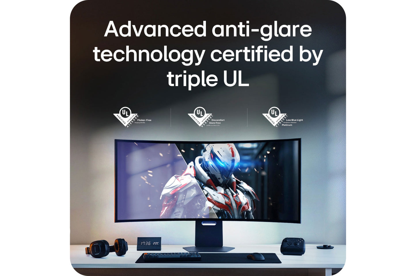 LG UltraGear 45" 5K2K OLED 165Hz Curved Monitor